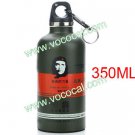 Stainless Steel Vacuum Thermos Bottle Flask With Carabiner Clip 350ml