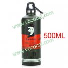 Stainless Steel Vacuum Thermos Bottle Flask With Carabiner Clip 500ml