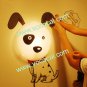 Cute Dog DIY Home Room Decor Wallpaper Wall Sticker Night Light Lamp