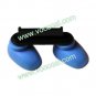 Cute Cartoon Shoes Data Jack Anti Dust Plug Stand for iPhone 4 4S Blue + Black