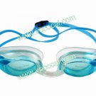 Unisex Adjustable Silicone Strap Swimming Swim Goggles Anti UV Anti-fog