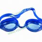 Children Kids Anti-fog Waterproof Swimming Swim Goggles Dark Blue