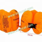 1 Pair Inflatable Swimming Arm Bands Ring Armbands for Adult Kids Orange