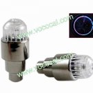 2 x Colorful Motor Bike Car Tyre Tire Valve Cap Wheel LED Light