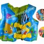 Fish Pattern Cute Children Kids Swimming Float Jacket Vest