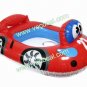 Inflatable Baby Seat Swimming Float Swim Ring Trainer W/ Car Pattern