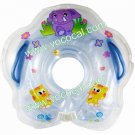 Cartoon Inflatable Baby Neck Swimming Float Swim Ring Trainer Blue