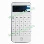 NEW 10 Digits Desktop Desk Table Calculator W/ Cell Phone Shape White