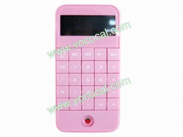 NEW 10 Digits Desktop Desk Table Calculator W/ Cell Phone Shape Pink
