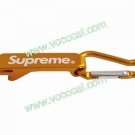 Metal Bottle Opener Keychain Keyring Key Chain Ring Orange