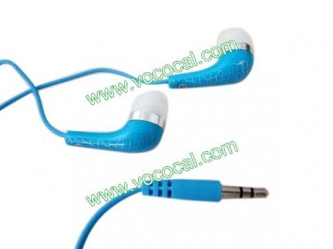Crocodile In-Ear 3.5mm Earphone Headphone Headset for CellPhone MP3 MP4 Blue