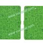 Cartoon Fancy Cute PU Leather Book Stand Case Cover Skin for iPad Mini Green