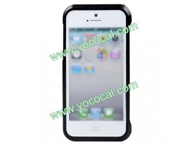 Metal Aluminium Alloy Protective Bumper Case Cover for iPhone 5 Black