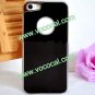 Metal Brushed Plating Housing Back Battery Cover for iPhone 5 Black