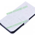 Cartoon Fancy Cute PU Leather Faerie Protective Case Cover for iPhone 5 White