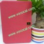 PU Leather Business Book Protective Stand Case Cover Skin for iPad Mini Rose