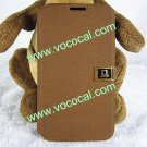 PU Leather Stand Flip Case Cover for Samsung Galaxy Note 2 N7100 N7108 Brown