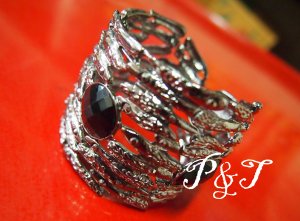 100% New Credible made in Thailand Crystal bead cuff bracelet No.1