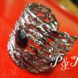 100% New Credible made in Thailand Crystal bead cuff bracelet No.1