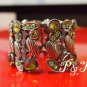 100% New Credible made in Thailand Crystal bead cuff bracelet No.2