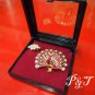 100% New Credible made in Thailand Shining Peacock Style Rhinestone Brooch Pin100
