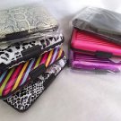 Aluminum accordion business credit card wallet case blocks RFID theft scanning