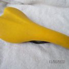 Vintage Velo yellow PU leather touring road bike bicycle seat saddle