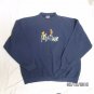 Vintage Pooh & Tiger 100 acre collection navy blue sweatshirt adults large