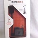 XtremeMac MicroMemo Voice Audio Recorder microphone IPN-MIC-00 iPod Nano 2nd Gen