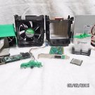 Dell Dimension Lot CPU fans & shrouds, power supply, button & panel, pci modem
