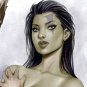 PSYLOCKE SAVAGELAND  SK#3737 ORIGINAL ARTWORK BY ALEX MIRANDA