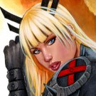 8,5x11" MAGIK ILLYANA RASPUTIN LW#219 ORIGINAL ARTWORK BY ALEX MIRANDA