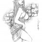 NIMONY ELF GIRL DR#188 Fantasy Pinup Girl Print by Alex Miranda