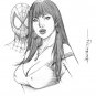 MARY JANE DR#192 Fantasy Pinup Girl Print by Alex Miranda