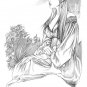 MONNY ELF PRINCESS DR#196 Fantasy Pinup Girl Print by Alex Miranda