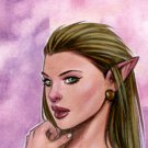 HOT ELORA PRINCESS ELF SK#2064 ORIGINAL ARTWORK by ALEX MIRANDA