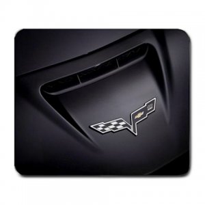 #002 Chevrolet Corvette Z06 Centennial 2012 Large Mousepad