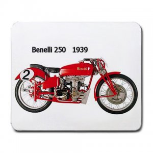 1939 Benelli 250 Large Mousepad