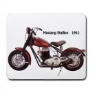 1961 Mustang Stallion Large Mousepad