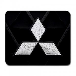 Mitsubishilogo Large Mousepad