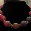 Madras bead necklace