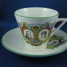 Fabulous Kng George V Silver Jubilee Teacup and Saucer - Phoenix China