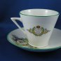 Fabulous Kng George V Silver Jubilee Teacup and Saucer - Phoenix China