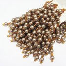38'' DELICATE GLASS & ACRYLIC & PEARL BEADED FRINGE 165