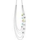 JLS Layered charm necklace