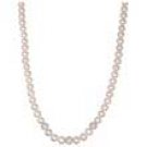 Sterling Silver Freshwater Pearl and Glitterball necklace