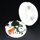 Smoke and Carbon Monoxide Detector Sound and Flash Alarm