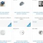 Wireless smoke detector and audio visual alarm with test button
