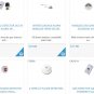Wireless smoke detector and audio visual alarm with test button