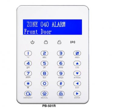 Meian tech Focus Security Alarm RFID Wireless LCD Keypad